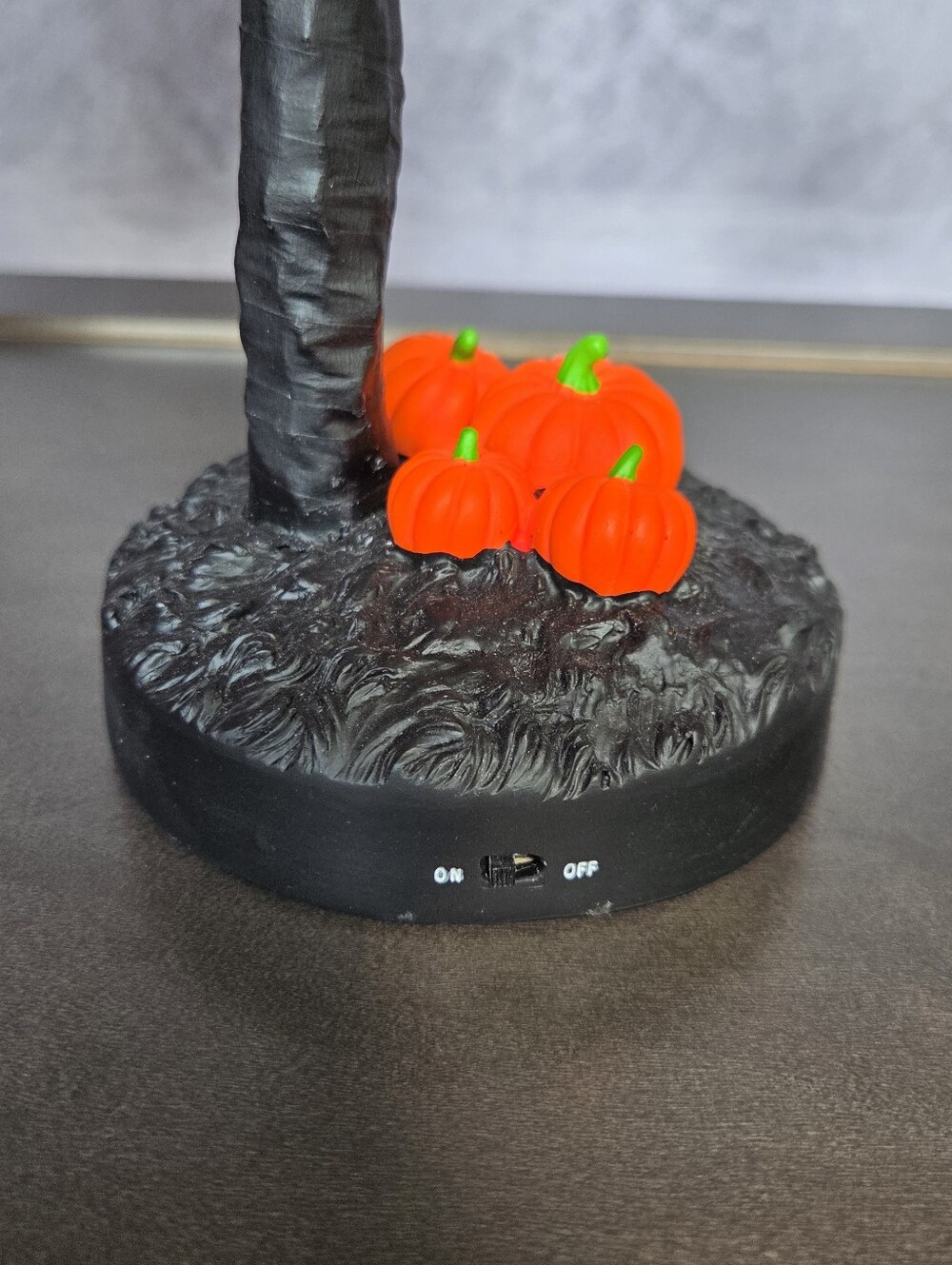 Vintage Hallmark Lighted Halloween Tree - Black Tabletop Pre-Lit Display - NWOT - Picture 5 of 7